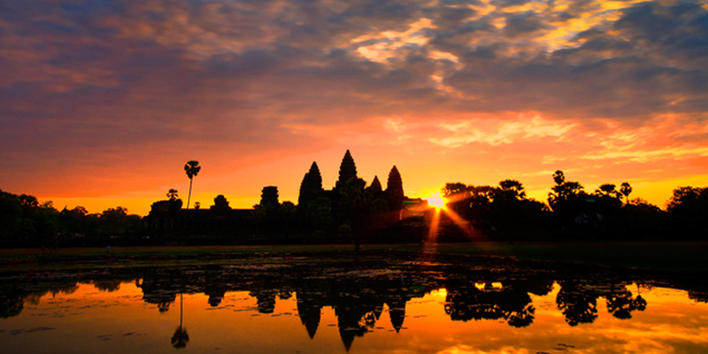 Angkor Wat Sun Set Air Balloon Flight Tour